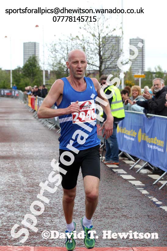 Ian Hudspith (Morpeth) wins the Sunderand City 10k. Photo: David T. Hewitson/Sports for All Pics